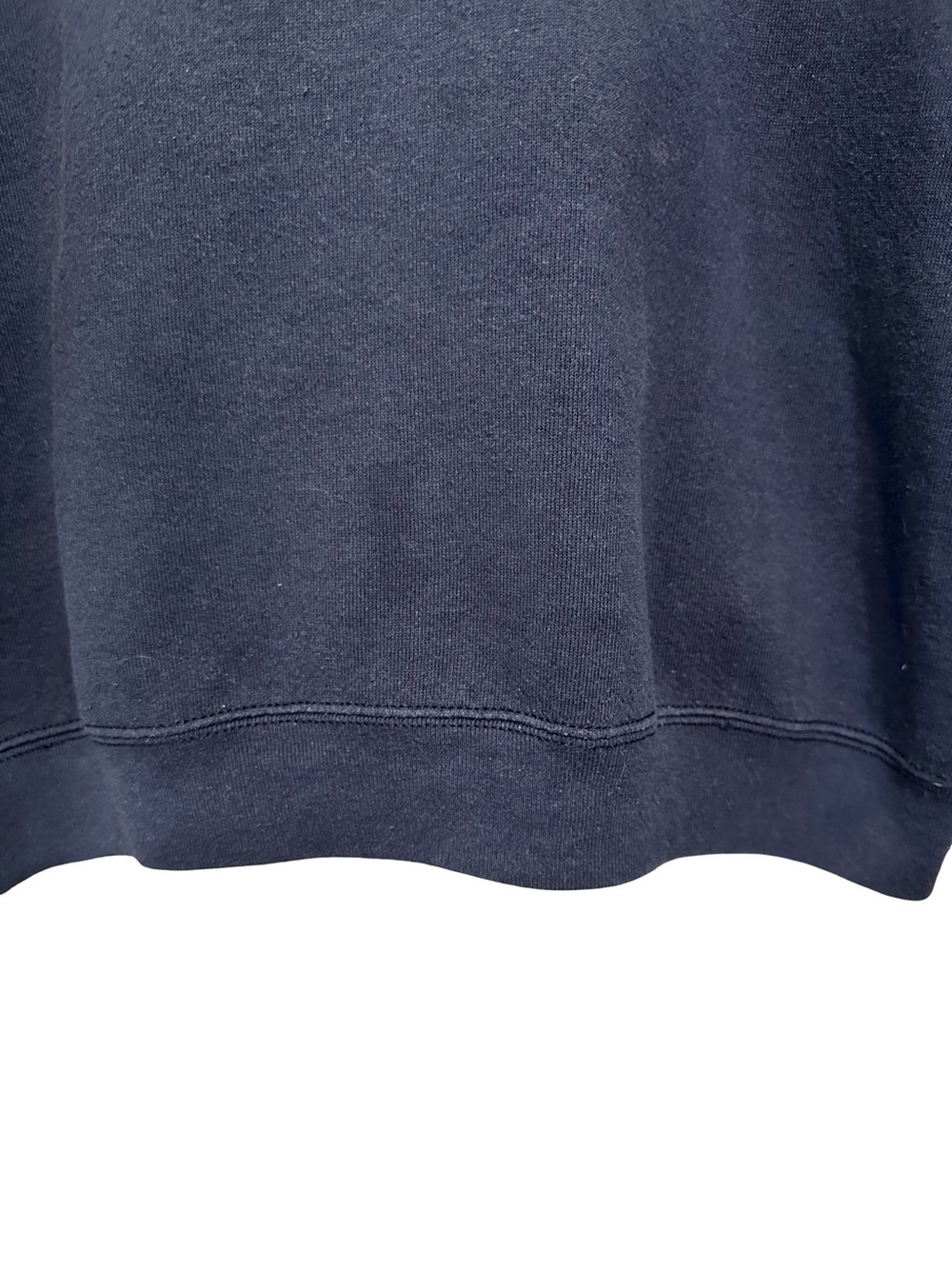 VTG 90s Tennessee Crewneck Sweatshirt SZ L Navy Embroidered Crest Logo Pullover - Picture 5 of 9